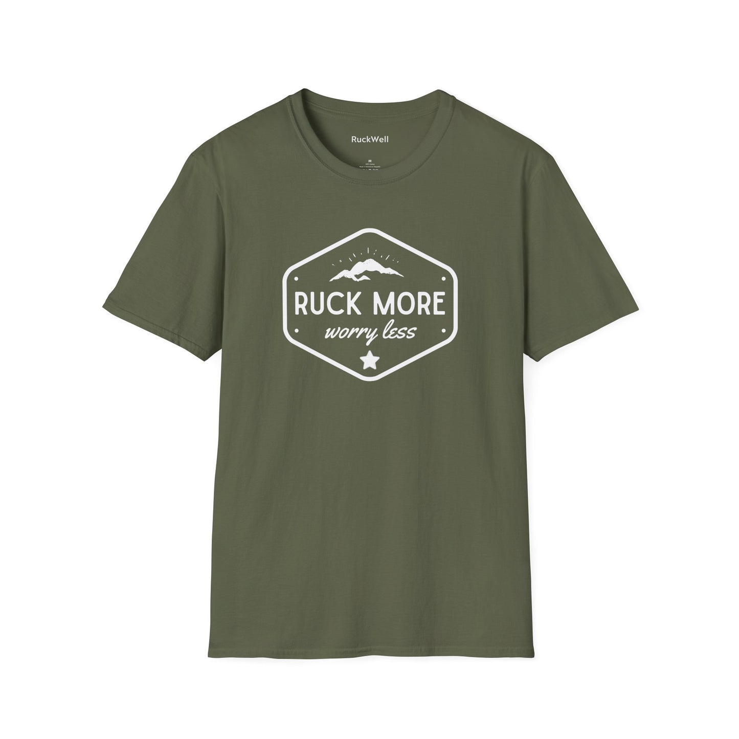Ruck More Worry Less Tee
