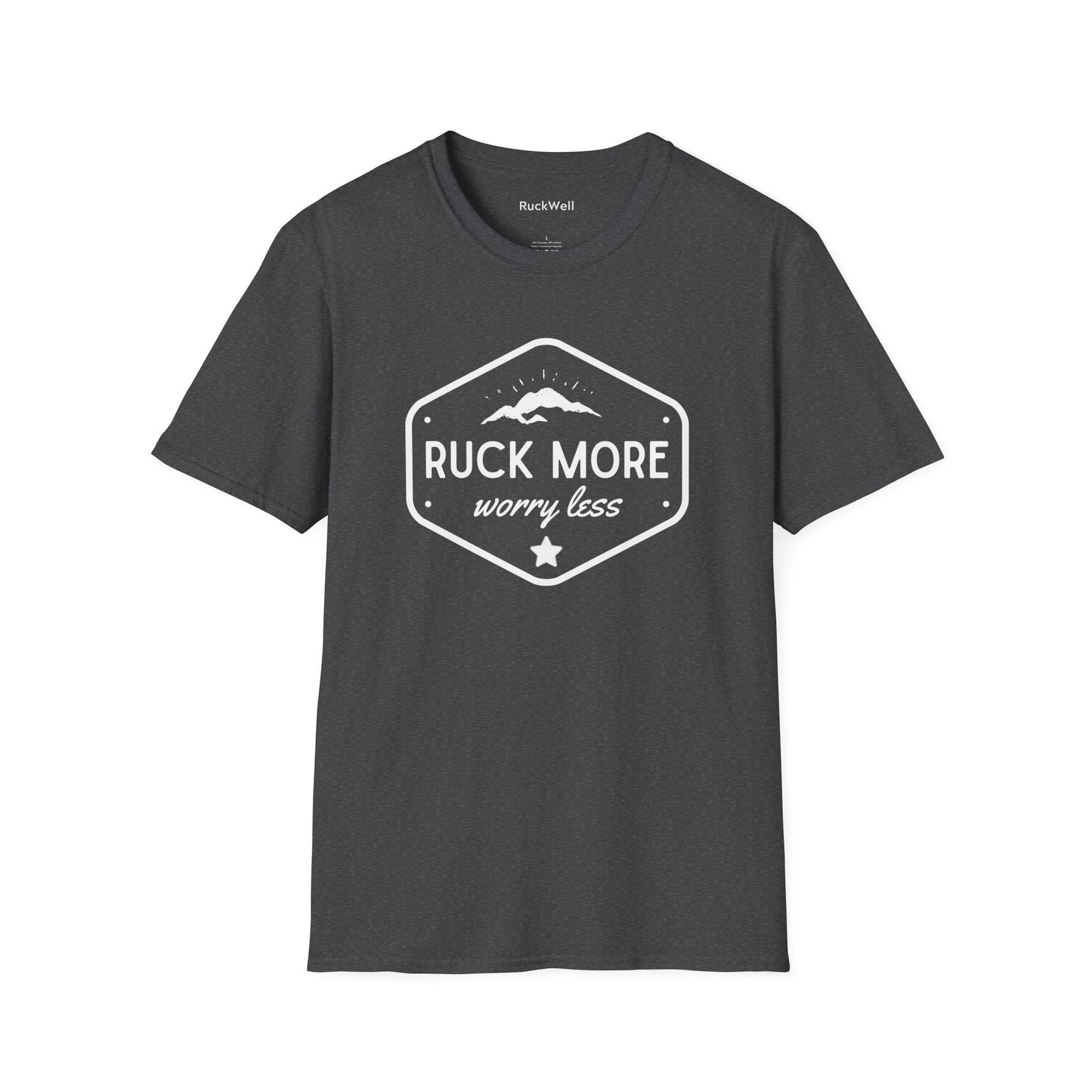 Ruck More Worry Less Tee